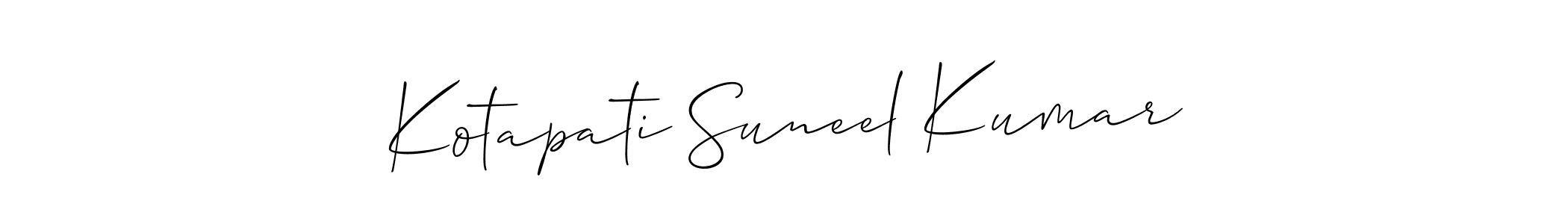 Check out images of Autograph of Kotapati Suneel Kumar name. Actor Kotapati Suneel Kumar Signature Style. Allison_Script is a professional sign style online. Kotapati Suneel Kumar signature style 2 images and pictures png
