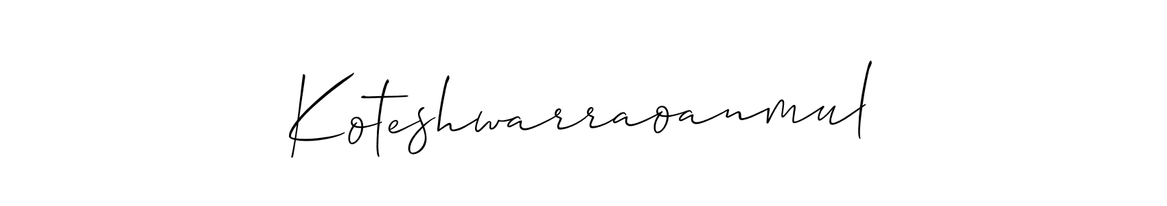 See photos of Koteshwarraoanmul official signature by Spectra . Check more albums & portfolios. Read reviews & check more about Allison_Script font. Koteshwarraoanmul signature style 2 images and pictures png