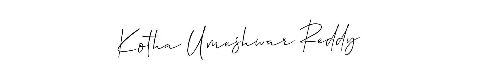 Here are the top 10 professional signature styles for the name Kotha Umeshwar Reddy. These are the best autograph styles you can use for your name. Kotha Umeshwar Reddy signature style 2 images and pictures png