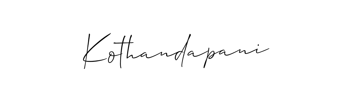Check out images of Autograph of Kothandapani name. Actor Kothandapani Signature Style. Allison_Script is a professional sign style online. Kothandapani signature style 2 images and pictures png