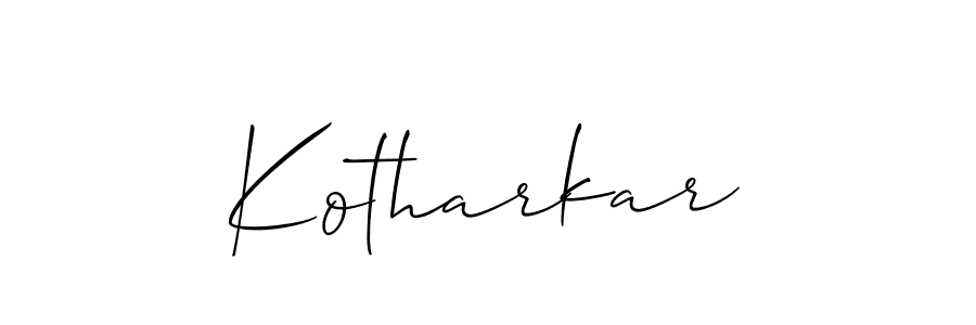 Make a beautiful signature design for name Kotharkar. Use this online signature maker to create a handwritten signature for free. Kotharkar signature style 2 images and pictures png
