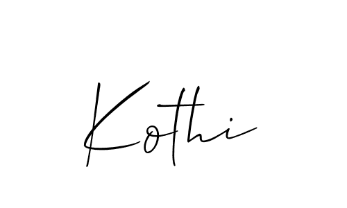 Make a short Kothi signature style. Manage your documents anywhere anytime using Allison_Script. Create and add eSignatures, submit forms, share and send files easily. Kothi signature style 2 images and pictures png