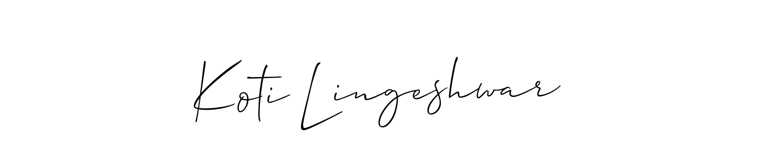 See photos of Koti Lingeshwar official signature by Spectra . Check more albums & portfolios. Read reviews & check more about Allison_Script font. Koti Lingeshwar signature style 2 images and pictures png