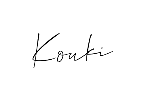 Also we have Kouki name is the best signature style. Create professional handwritten signature collection using Allison_Script autograph style. Kouki signature style 2 images and pictures png