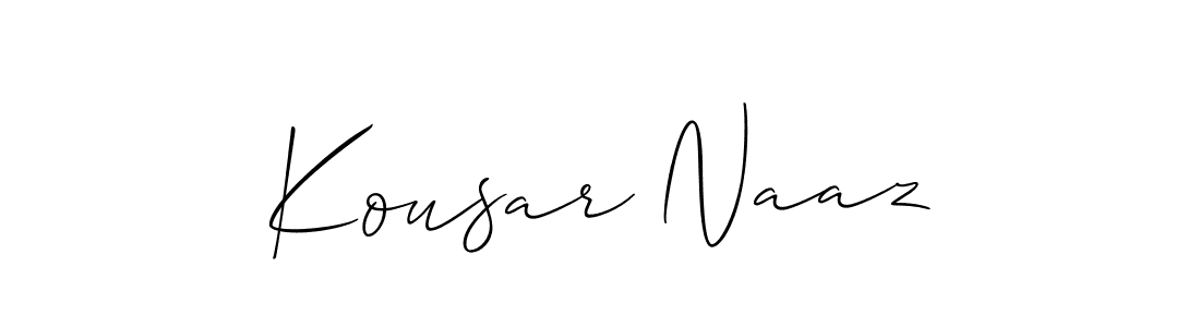 See photos of Kousar Naaz official signature by Spectra . Check more albums & portfolios. Read reviews & check more about Allison_Script font. Kousar Naaz signature style 2 images and pictures png