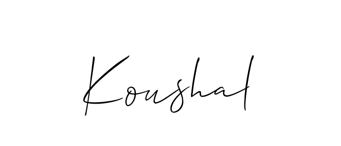 Check out images of Autograph of Koushal name. Actor Koushal Signature Style. Allison_Script is a professional sign style online. Koushal signature style 2 images and pictures png