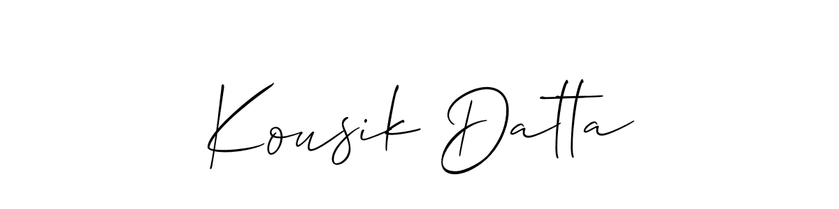 You can use this online signature creator to create a handwritten signature for the name Kousik Datta. This is the best online autograph maker. Kousik Datta signature style 2 images and pictures png