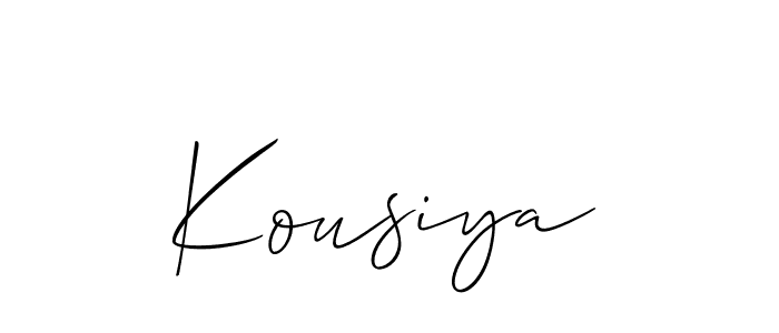 This is the best signature style for the Kousiya name. Also you like these signature font (Allison_Script). Mix name signature. Kousiya signature style 2 images and pictures png