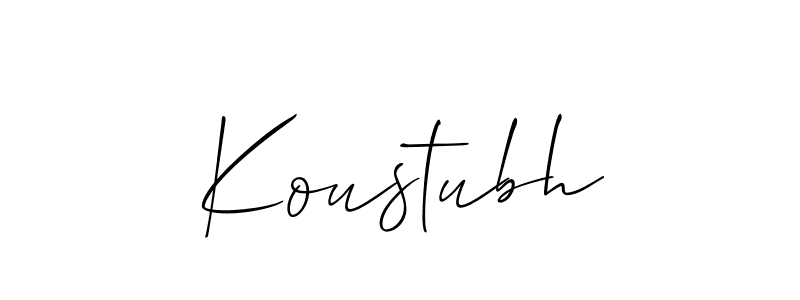 Check out images of Autograph of Koustubh name. Actor Koustubh Signature Style. Allison_Script is a professional sign style online. Koustubh signature style 2 images and pictures png