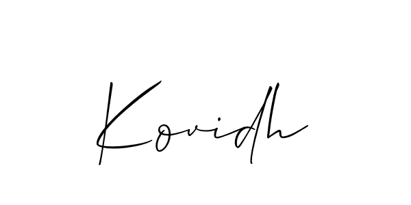 You can use this online signature creator to create a handwritten signature for the name Kovidh. This is the best online autograph maker. Kovidh signature style 2 images and pictures png