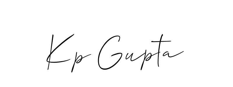 Once you've used our free online signature maker to create your best signature Allison_Script style, it's time to enjoy all of the benefits that Kp Gupta name signing documents. Kp Gupta signature style 2 images and pictures png
