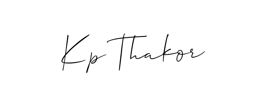Check out images of Autograph of Kp Thakor name. Actor Kp Thakor Signature Style. Allison_Script is a professional sign style online. Kp Thakor signature style 2 images and pictures png