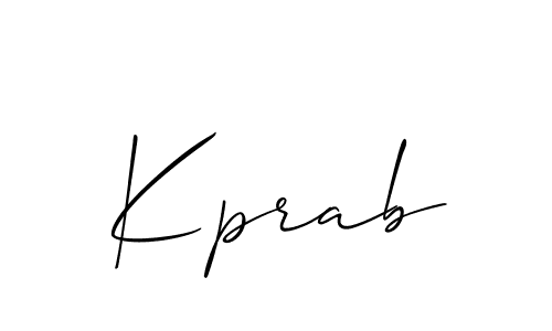 Here are the top 10 professional signature styles for the name Kprab. These are the best autograph styles you can use for your name. Kprab signature style 2 images and pictures png