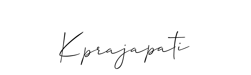 Kprajapati stylish signature style. Best Handwritten Sign (Allison_Script) for my name. Handwritten Signature Collection Ideas for my name Kprajapati. Kprajapati signature style 2 images and pictures png