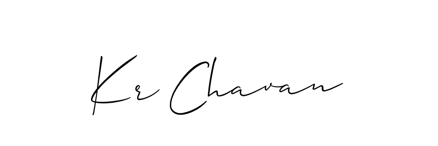 Also we have Kr Chavan name is the best signature style. Create professional handwritten signature collection using Allison_Script autograph style. Kr Chavan signature style 2 images and pictures png