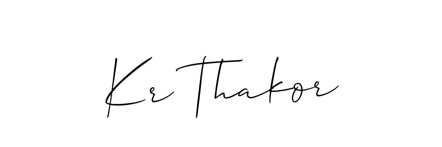 Here are the top 10 professional signature styles for the name Kr Thakor. These are the best autograph styles you can use for your name. Kr Thakor signature style 2 images and pictures png