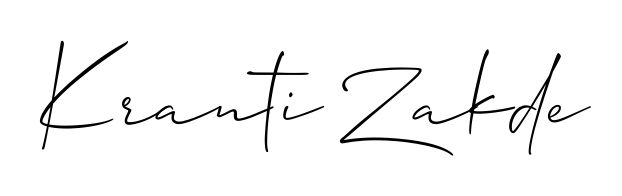 Discover how Kranti Zakde looks in an executive cursive font (Allison_Script). Perfect for legal documents, invoices, and certificates. Kranti Zakde signature style 2 images and pictures png