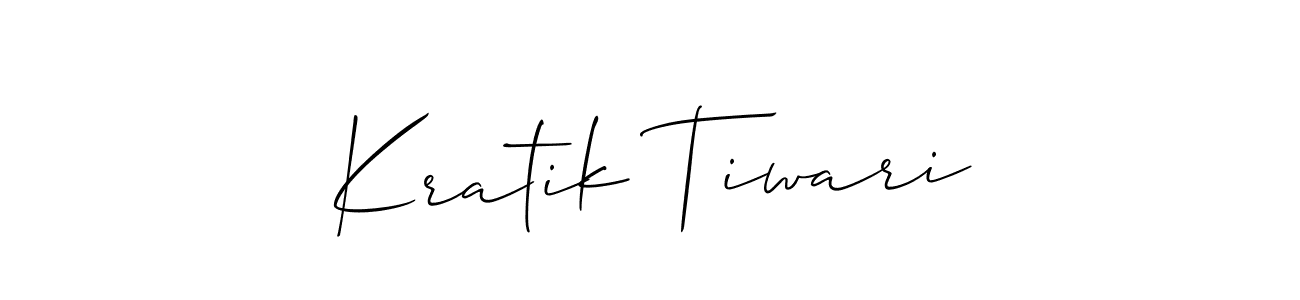 Here are the top 10 professional signature styles for the name Kratik Tiwari. These are the best autograph styles you can use for your name. Kratik Tiwari signature style 2 images and pictures png