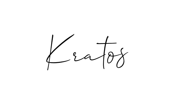 Similarly Allison_Script is the best handwritten signature design. Signature creator online .You can use it as an online autograph creator for name Kratos. Kratos signature style 2 images and pictures png