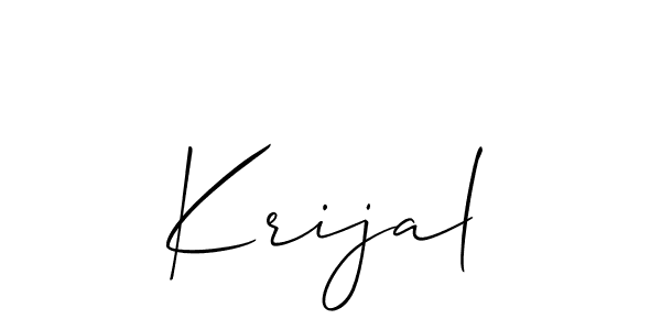 Here are the top 10 professional signature styles for the name Krijal. These are the best autograph styles you can use for your name. Krijal signature style 2 images and pictures png