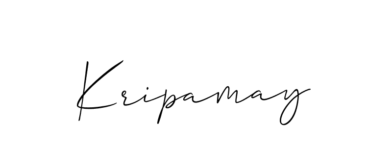 Also we have Kripamay name is the best signature style. Create professional handwritten signature collection using Allison_Script autograph style. Kripamay signature style 2 images and pictures png