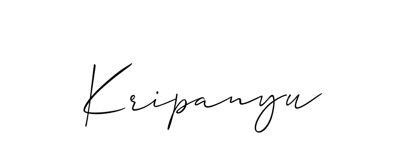 You can use this online signature creator to create a handwritten signature for the name Kripanyu. This is the best online autograph maker. Kripanyu signature style 2 images and pictures png
