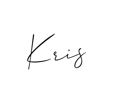The best way (Allison_Script) to make a short signature is to pick only two or three words in your name. The name Kris include a total of six letters. For converting this name. Kris signature style 2 images and pictures png