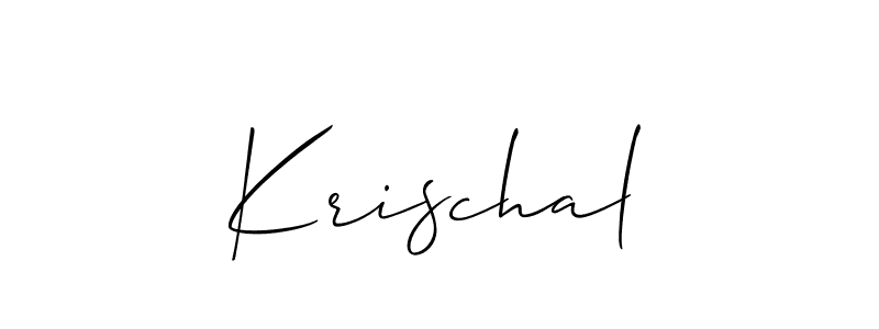 It looks lik you need a new signature style for name Krischal. Design unique handwritten (Allison_Script) signature with our free signature maker in just a few clicks. Krischal signature style 2 images and pictures png