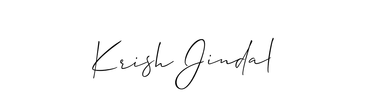 Here are the top 10 professional signature styles for the name Krish Jindal. These are the best autograph styles you can use for your name. Krish Jindal signature style 2 images and pictures png