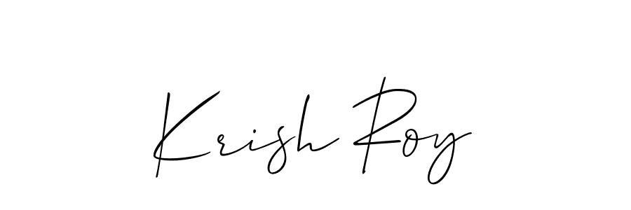 Once you've used our free online signature maker to create your best signature Allison_Script style, it's time to enjoy all of the benefits that Krish Roy name signing documents. Krish Roy signature style 2 images and pictures png