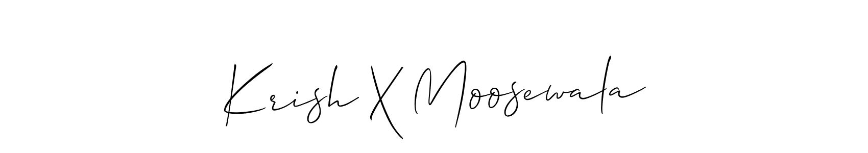 Check out images of Autograph of Krish X Moosewala name. Actor Krish X Moosewala Signature Style. Allison_Script is a professional sign style online. Krish X Moosewala signature style 2 images and pictures png