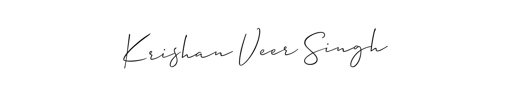You can use this online signature creator to create a handwritten signature for the name Krishan Veer Singh. This is the best online autograph maker. Krishan Veer Singh signature style 2 images and pictures png