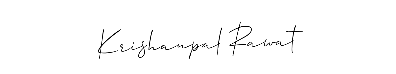 Make a beautiful signature design for name Krishanpal Rawat. Use this online signature maker to create a handwritten signature for free. Krishanpal Rawat signature style 2 images and pictures png