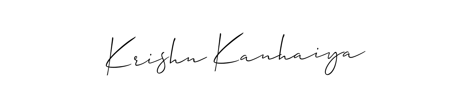 Check out images of Autograph of Krishn Kanhaiya name. Actor Krishn Kanhaiya Signature Style. Allison_Script is a professional sign style online. Krishn Kanhaiya signature style 2 images and pictures png