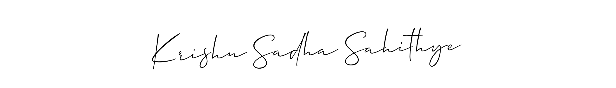See photos of Krishn Sadha Sahithye official signature by Spectra . Check more albums & portfolios. Read reviews & check more about Allison_Script font. Krishn Sadha Sahithye signature style 2 images and pictures png