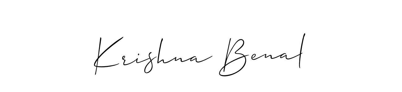 Check out images of Autograph of Krishna Benal name. Actor Krishna Benal Signature Style. Allison_Script is a professional sign style online. Krishna Benal signature style 2 images and pictures png