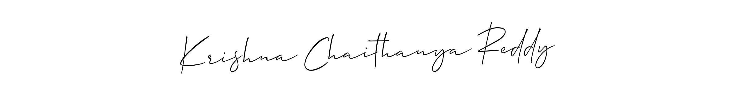 This is the best signature style for the Krishna Chaithanya Reddy name. Also you like these signature font (Allison_Script). Mix name signature. Krishna Chaithanya Reddy signature style 2 images and pictures png