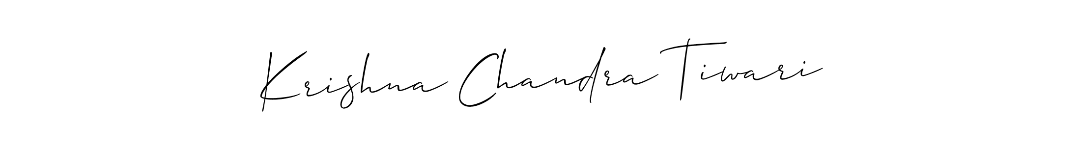 See photos of Krishna Chandra Tiwari official signature by Spectra . Check more albums & portfolios. Read reviews & check more about Allison_Script font. Krishna Chandra Tiwari signature style 2 images and pictures png