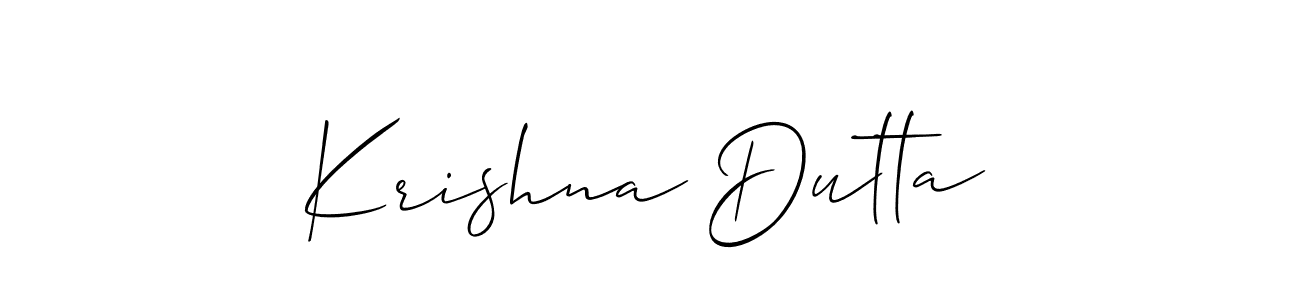 Best and Professional Signature Style for Krishna Dutta. Allison_Script Best Signature Style Collection. Krishna Dutta signature style 2 images and pictures png