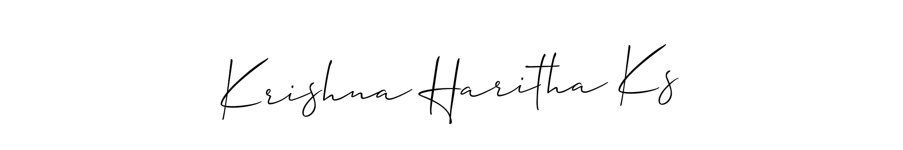 See photos of Krishna Haritha Ks official signature by Spectra . Check more albums & portfolios. Read reviews & check more about Allison_Script font. Krishna Haritha Ks signature style 2 images and pictures png