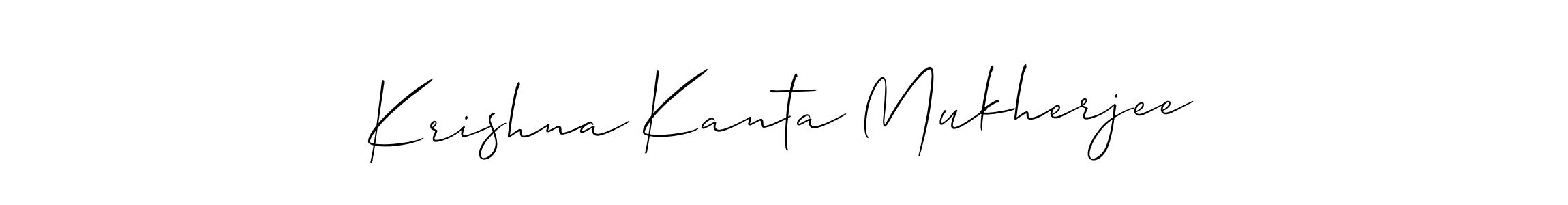 See photos of Krishna Kanta Mukherjee official signature by Spectra . Check more albums & portfolios. Read reviews & check more about Allison_Script font. Krishna Kanta Mukherjee signature style 2 images and pictures png