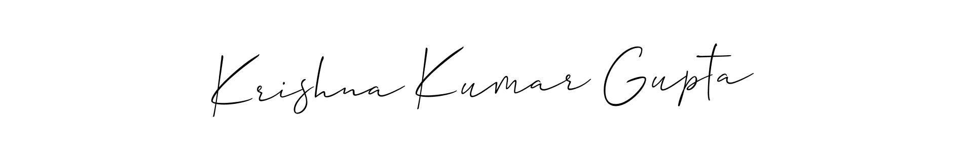 Make a beautiful signature design for name Krishna Kumar Gupta. Use this online signature maker to create a handwritten signature for free. Krishna Kumar Gupta signature style 2 images and pictures png