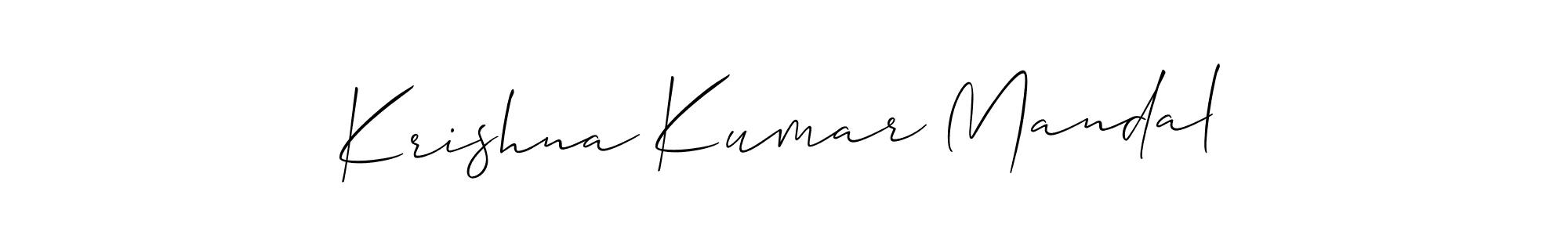 Check out images of Autograph of Krishna Kumar Mandal name. Actor Krishna Kumar Mandal Signature Style. Allison_Script is a professional sign style online. Krishna Kumar Mandal signature style 2 images and pictures png