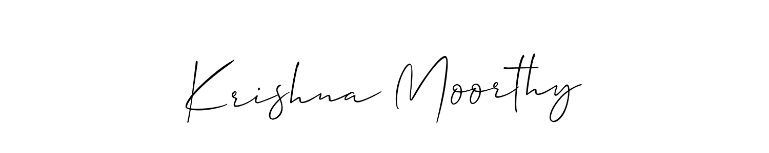 You can use this online signature creator to create a handwritten signature for the name Krishna Moorthy. This is the best online autograph maker. Krishna Moorthy signature style 2 images and pictures png