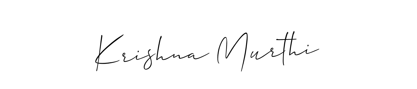 It looks lik you need a new signature style for name Krishna Murthi. Design unique handwritten (Allison_Script) signature with our free signature maker in just a few clicks. Krishna Murthi signature style 2 images and pictures png