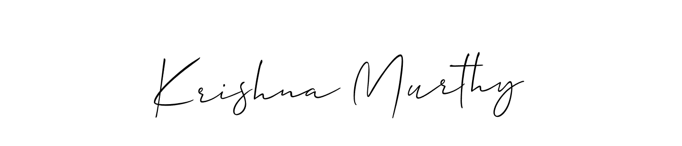 Similarly Allison_Script is the best handwritten signature design. Signature creator online .You can use it as an online autograph creator for name Krishna Murthy. Krishna Murthy signature style 2 images and pictures png