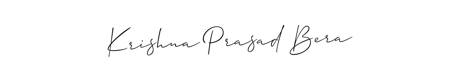 Best and Professional Signature Style for Krishna Prasad Bera. Allison_Script Best Signature Style Collection. Krishna Prasad Bera signature style 2 images and pictures png