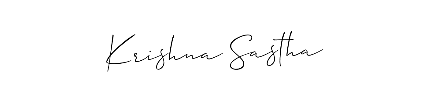 See photos of Krishna Sastha official signature by Spectra . Check more albums & portfolios. Read reviews & check more about Allison_Script font. Krishna Sastha signature style 2 images and pictures png