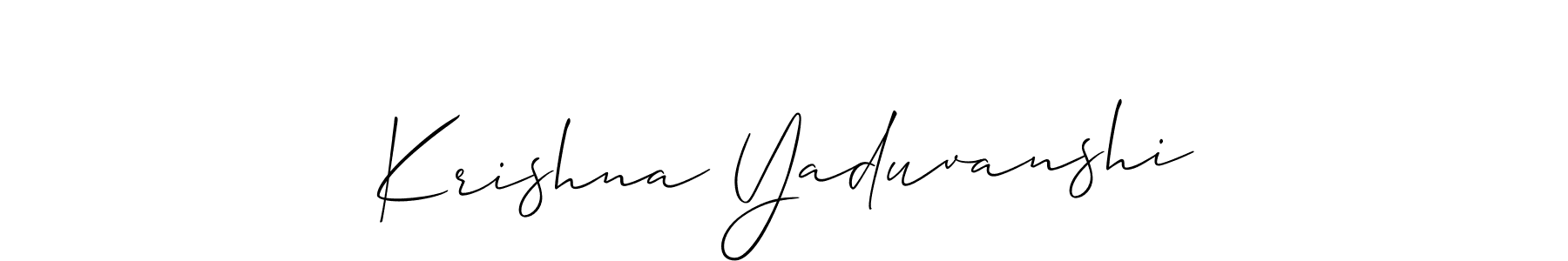 Make a beautiful signature design for name Krishna Yaduvanshi. Use this online signature maker to create a handwritten signature for free. Krishna Yaduvanshi signature style 2 images and pictures png
