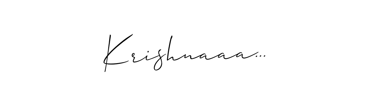 See photos of Krishnaaa... official signature by Spectra . Check more albums & portfolios. Read reviews & check more about Allison_Script font. Krishnaaa... signature style 2 images and pictures png